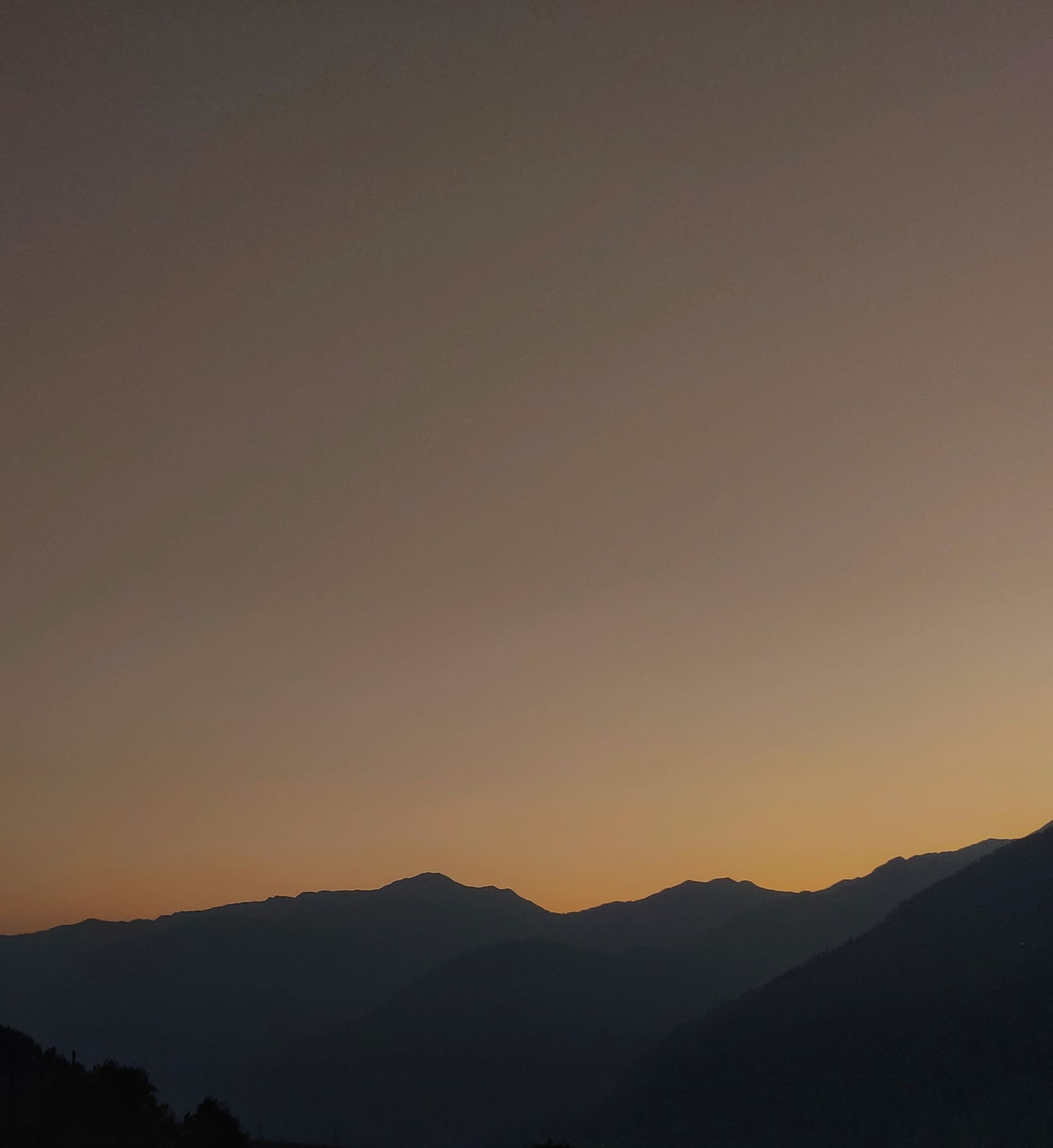 An evening in the valley